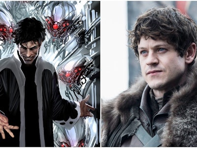 Side by side photos of Maximus from Inhumans and Iwan Rheon as Ramsay Bolton in Game of Thrones