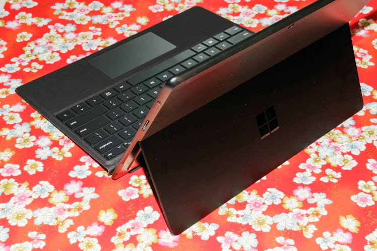 A picture of the Surface Pro X laptop