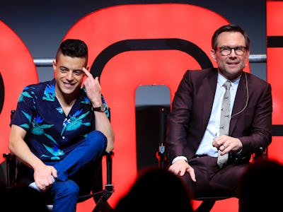Mr. Robot' Stars Rami Malek, Christian Slater Talk Season 3