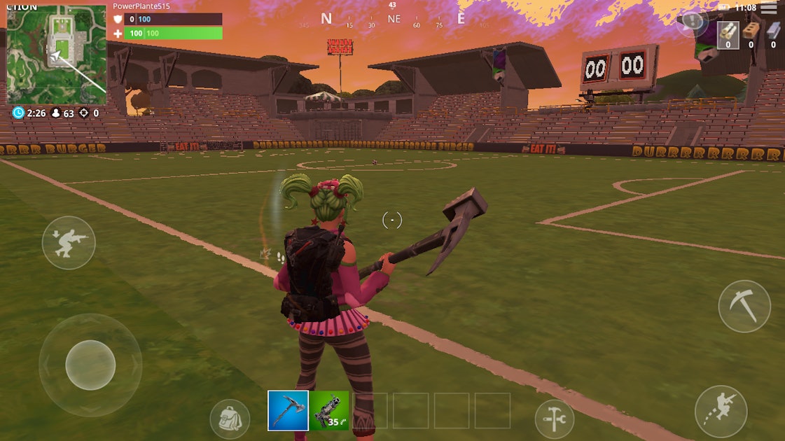 Fortnite New Soccer Stadium Location Added In Update 4 4 Patch Notes