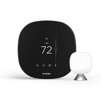 ecobee SmartThermostat with Voice Control, Black
