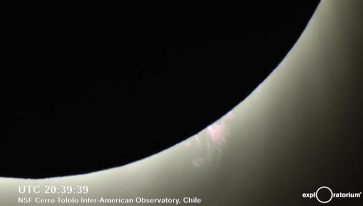 The the ghostly wisps of the solar corona from behind the moon CREDIT: Phil Plait/exploratorium.edu