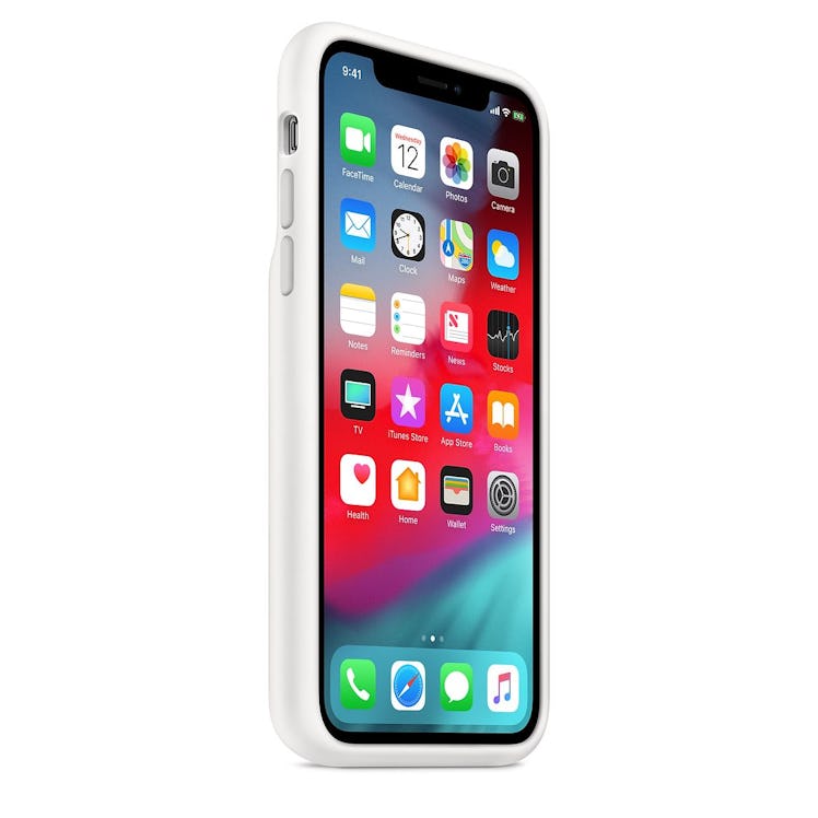 The iPhone XS Smart Battery Case also comes in white.