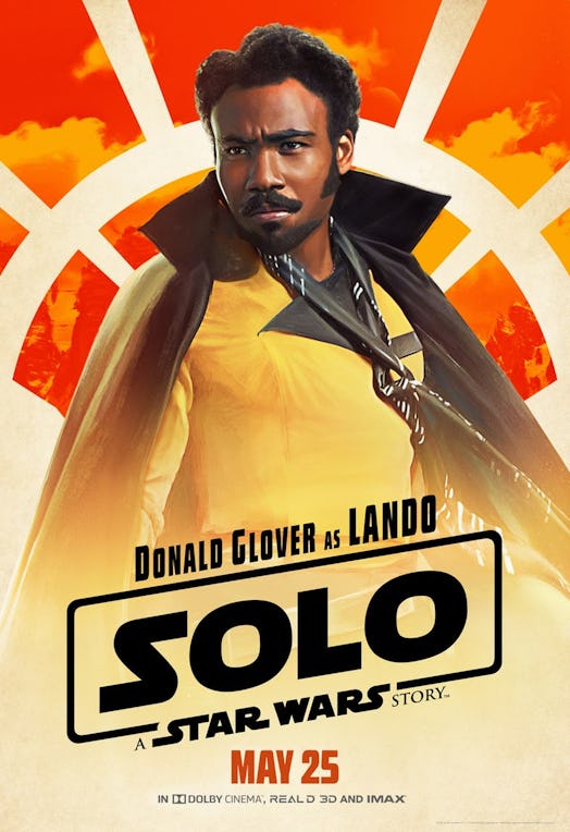 Donald Glover as Lando Calrissian in 'Solo: A Star Wars Story'.