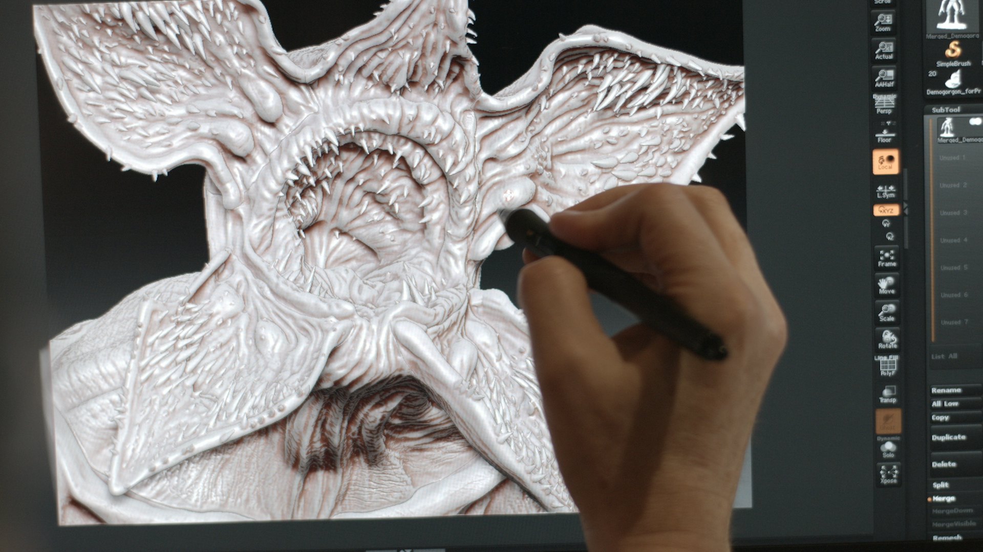 Stranger Things Demogorgon Was Designed Using 3d Printers