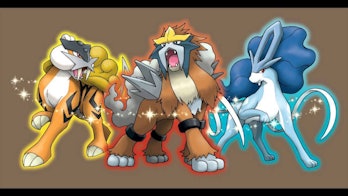 Raikou, Entei, and Suicune are three of the hardest Pokémon to catch in any game.