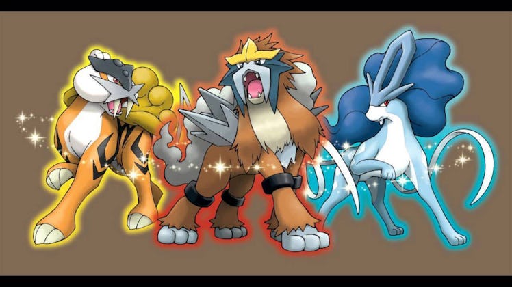 Raikou, Entei, and Suicune are three of the hardest Pokémon to catch in any game.