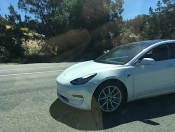 The Model 3 in action.
