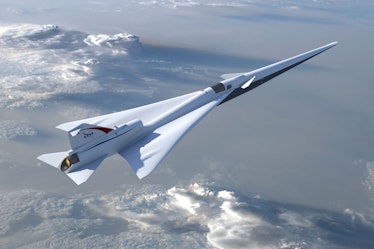 Supersonic Boom Quiet Plane