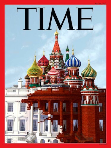 TIME Magazine Russian minarets White House cover
