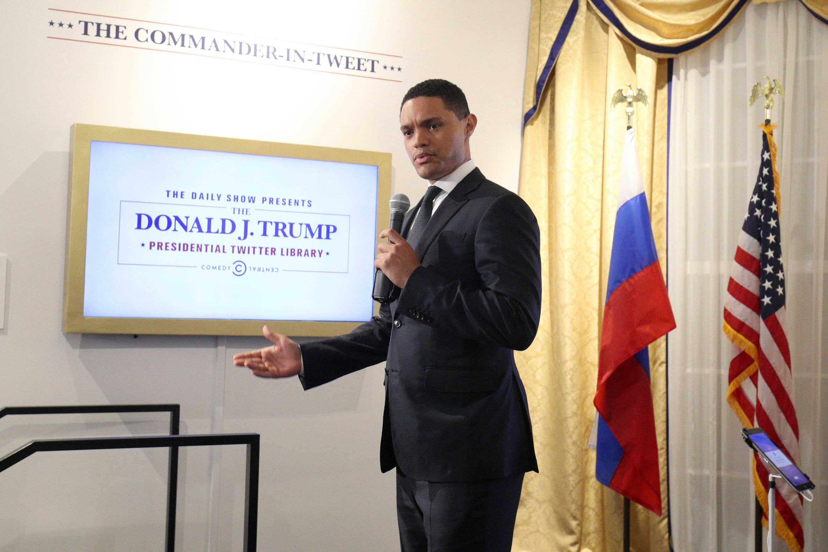 The Donald Trump Twitter Library By The Daily Show Is Terrifying