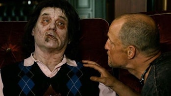 Bill Murray pretending to be a zombie in 'Zombieland' (2009)
