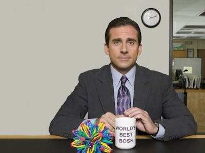 Steve Carrell as Michael Scott in "The Office"