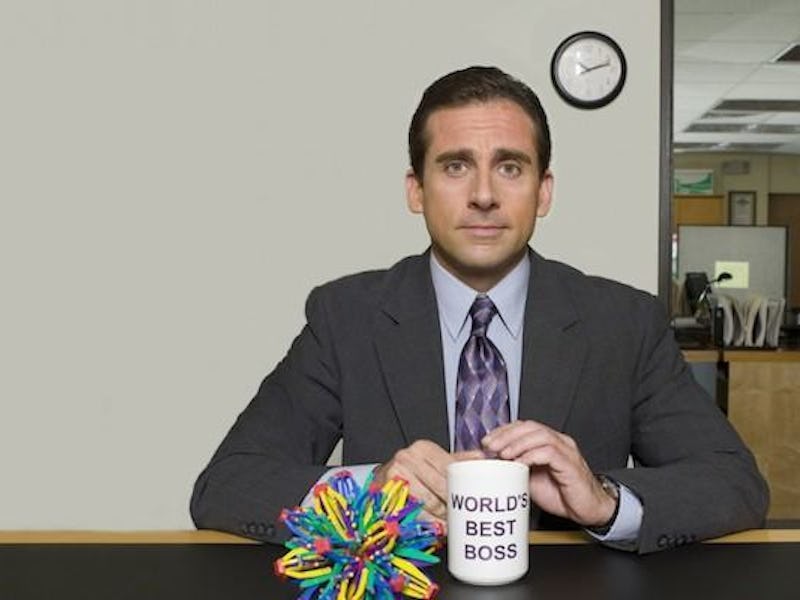 Steve Carrell as Michael Scott in "The Office"
