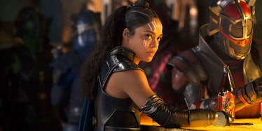 Tessa Thompson as Valkyrie in "Thor: Ragnarok."