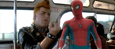 The punk from 'Star Trek IV' crossed over to the MCU in 'Spider-Man: Homecoming'