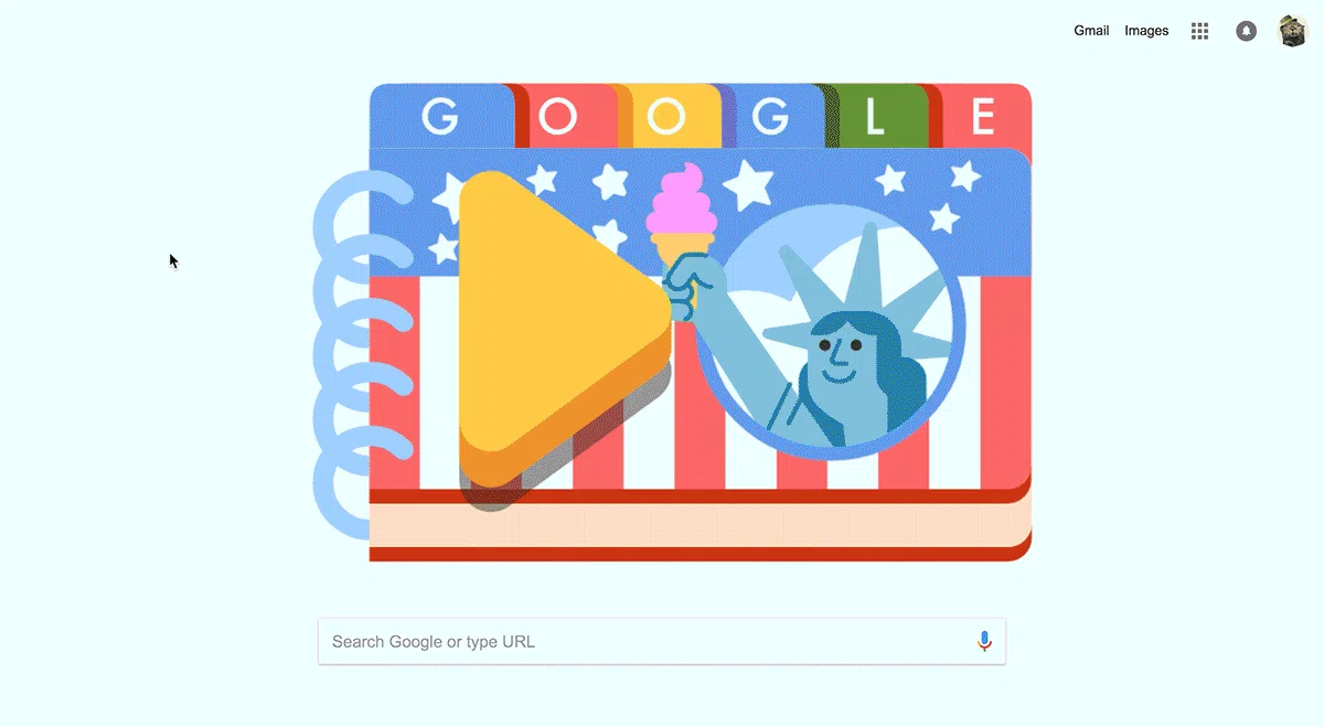 Fourth of July Google Doodle Makes Planning a Cookout Easy as Pie