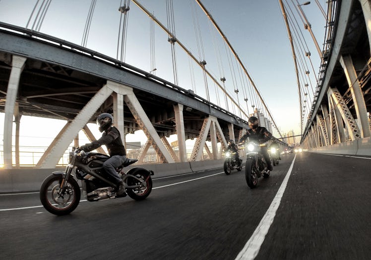 Harley-Davidson electric motorcycle bike noise sound