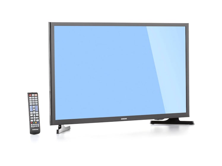 Samsung UN32M4500A TV on a white background 