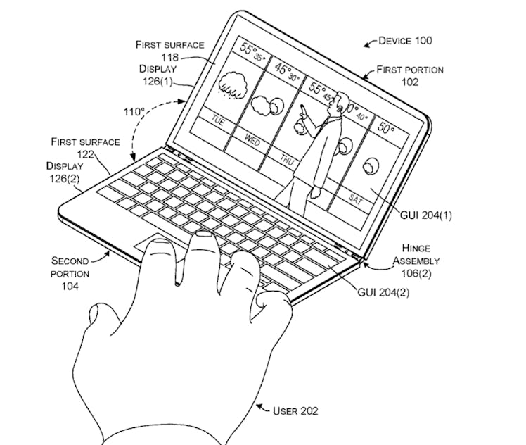 Microsoft patent diagram that may demonstrate Andromeda.