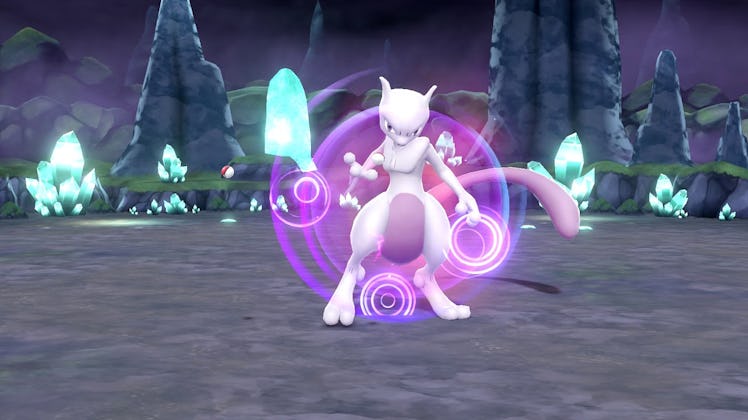 'Pokemon, Let's Go' Mewtwo