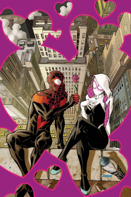 Spider-Gwen and Miles Morales's Mutual Spidey Crush Is Now Canon
