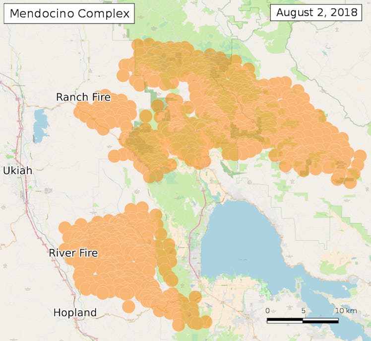 Mendocino Complex Fire