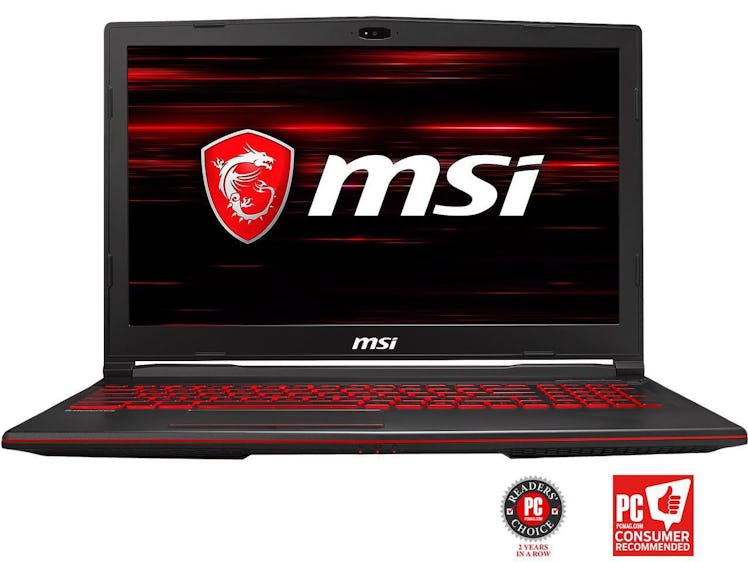 MSI gaming laptop