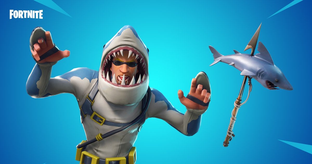 'Fortnite' Shark Skins Infest Water in Time for Shark Week — What to Know