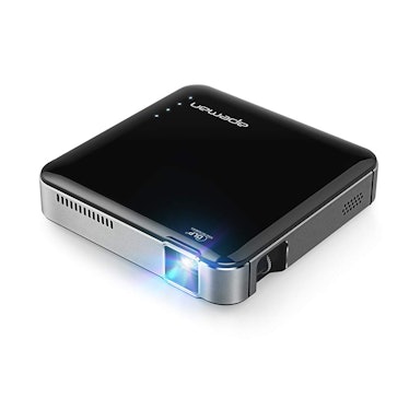 APEMAN Projector Mini Portable Video DLP Pocket Projector for Home and Outdoors Entertainment, Suppo...