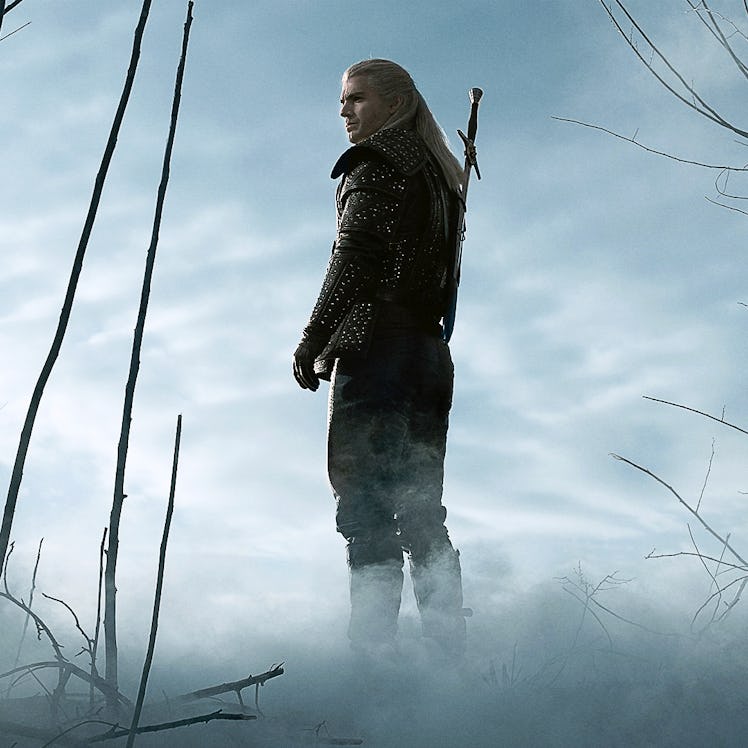 Geralt, Netflix The Witcher With A Fancy Back Henry Cavil