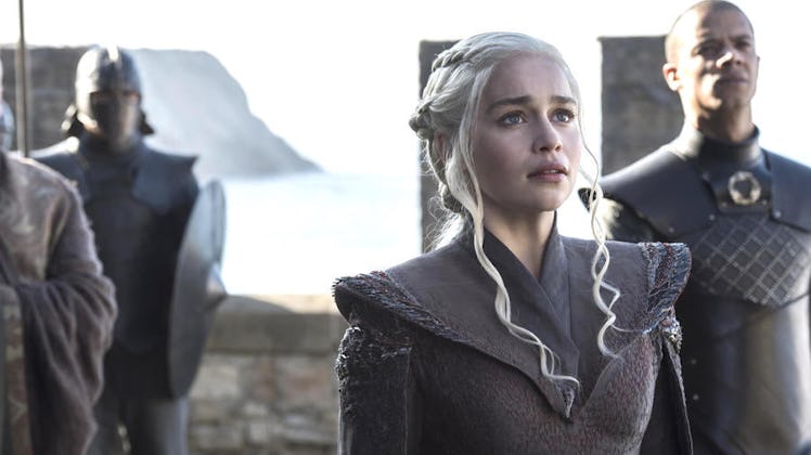 Emilia Clarke as Daenerys Targaryen in 'Game of Thrones' Season 7