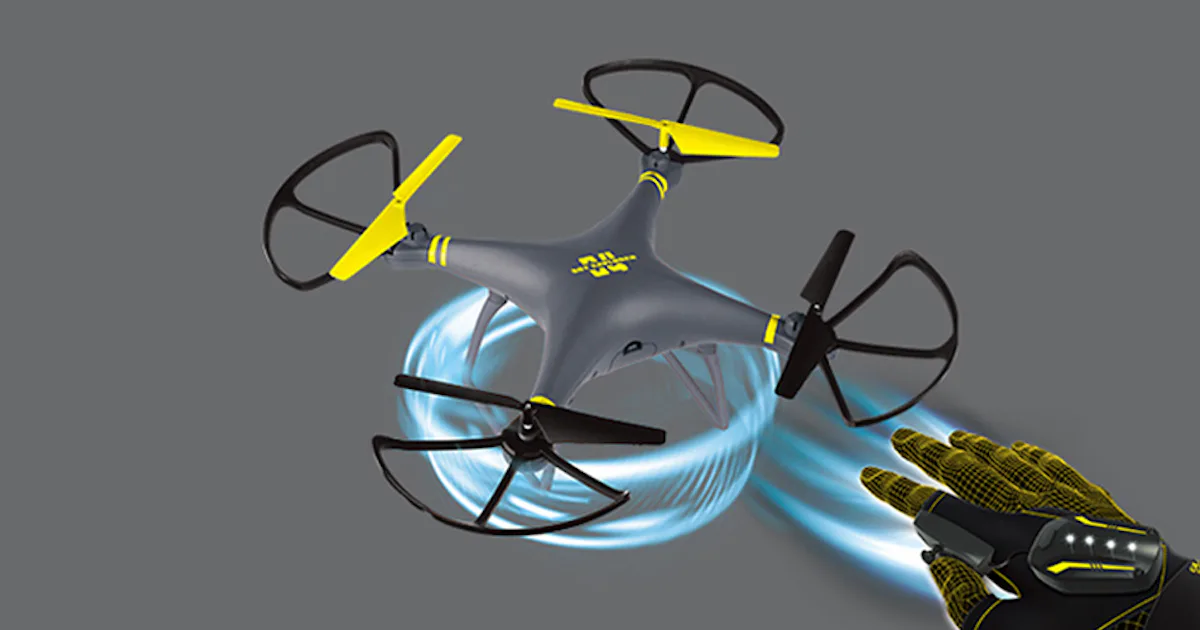 You Can Control This Camera Drone by Waving Your Hands