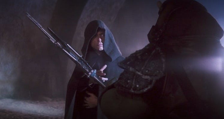 Luke looking ominous AF in 'Return of the Jedi'