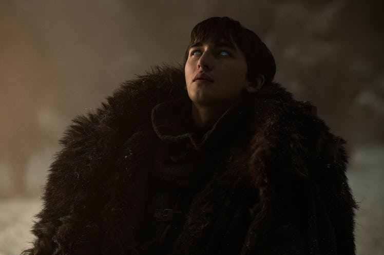 Isaac Hempstead Wright as Bran Stark on 'Game of Thrones' Season 8, Episode 3 "The Long Night"