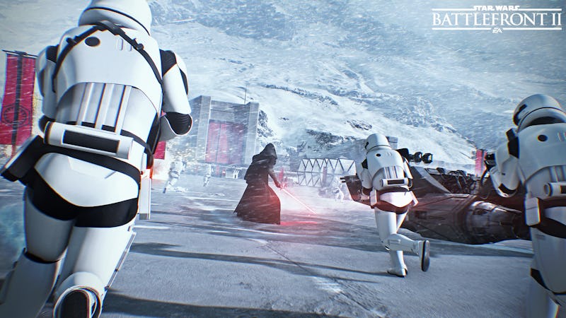 A scene from Star Wars Battlefront 2