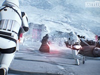 A scene from Star Wars Battlefront 2