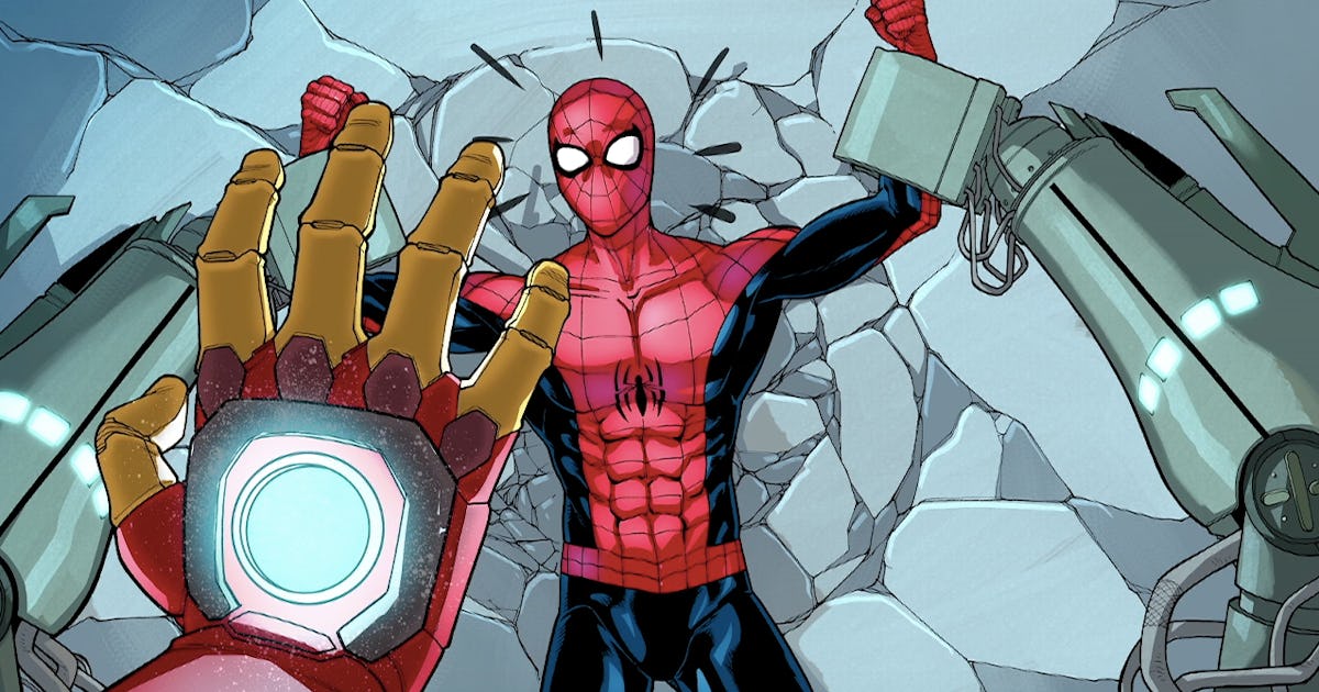Watch Iron Man Train Spider-Man In Marvel Video Comic Clip Watch Iron Man Train Spider-Man In Marvel Video Comic Clip