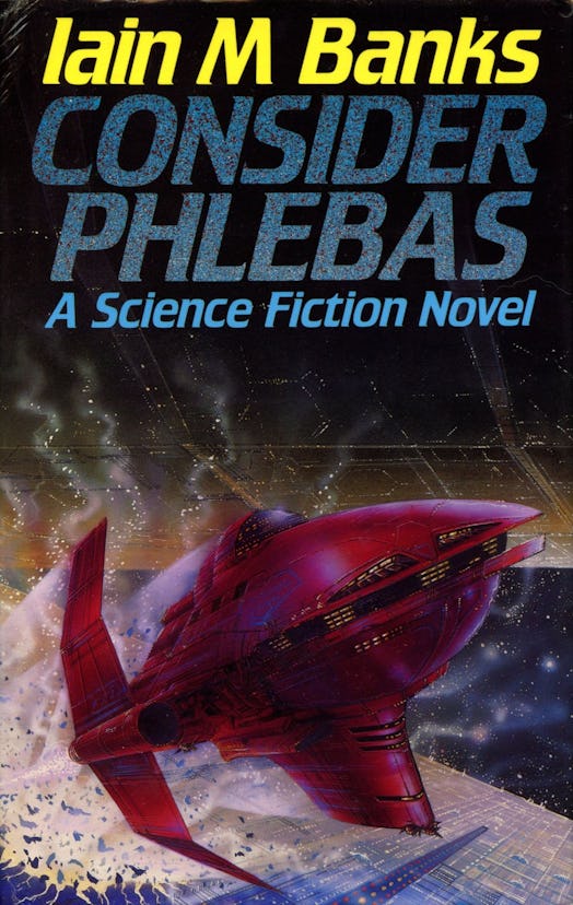 The cover for 'Consider Phlebas', which will be turned into an Amazon TV series.