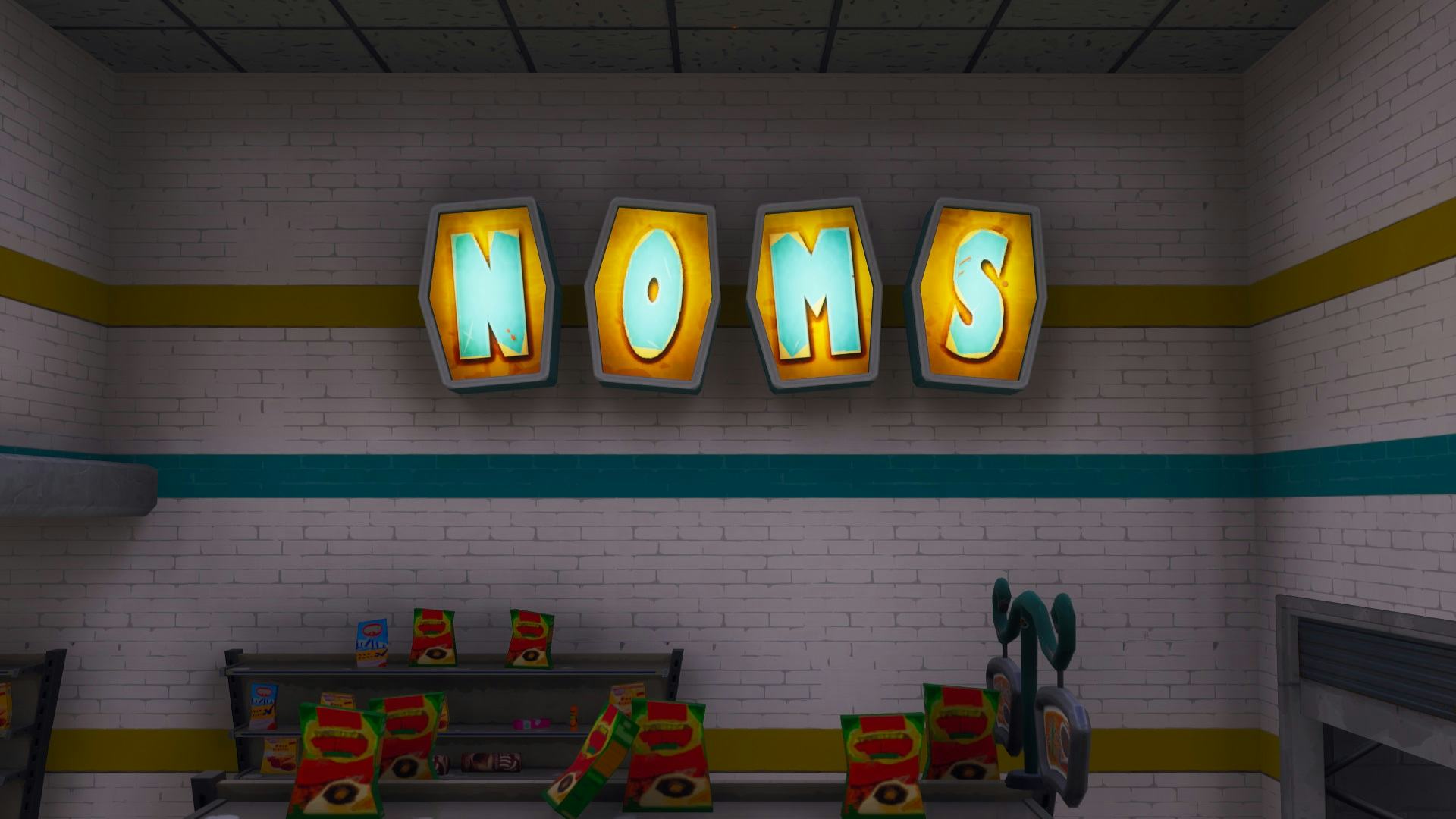 'Fortnite' NOMS Sign Letter Locations Map and Guide for Letters Challenge