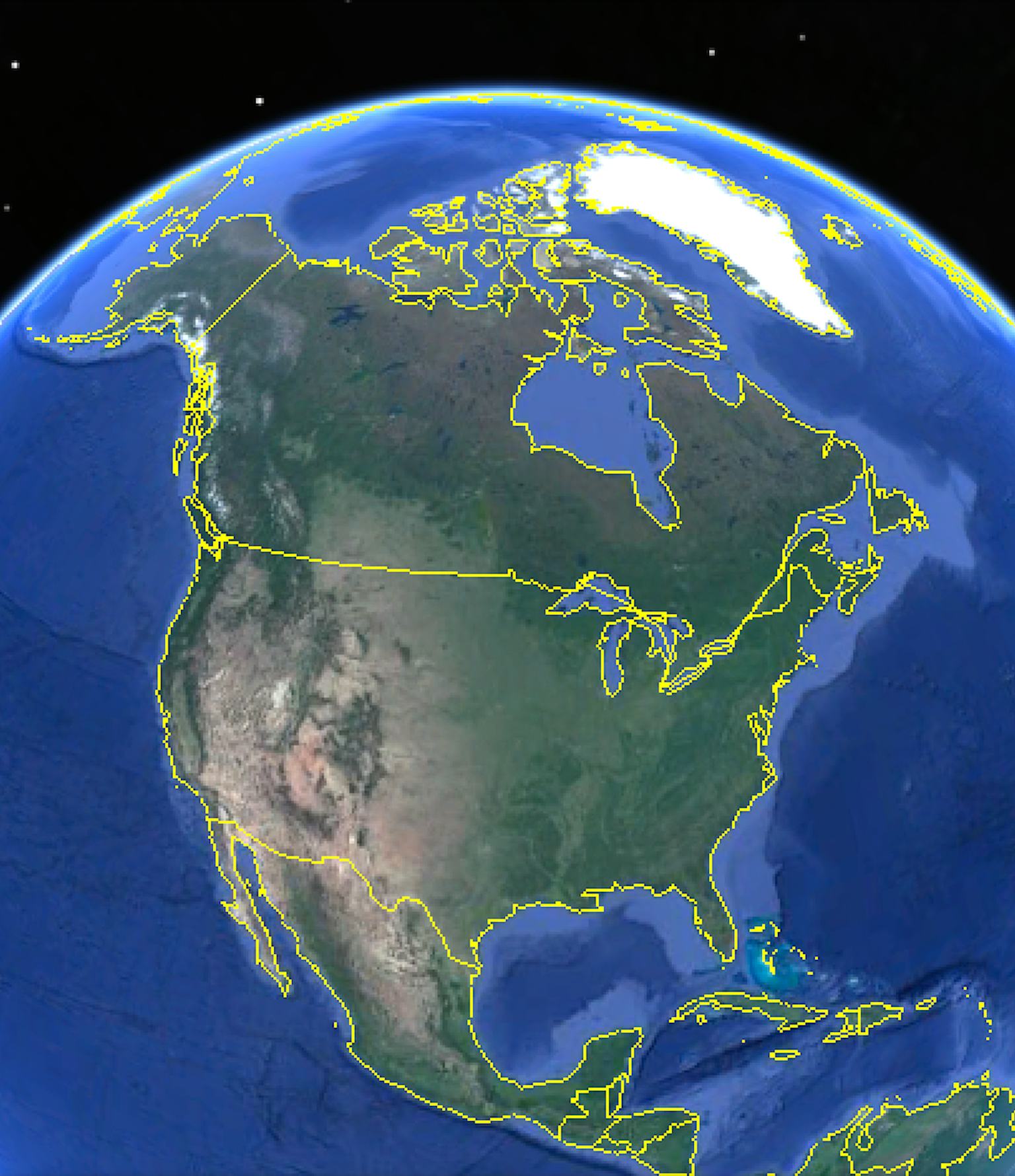 Maps Google Earth - Image to u