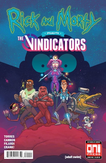 There's a new version of the Vindicators team coming to comics.