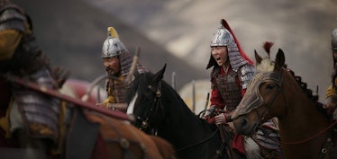 Liu Yifei as Mulan in Disney's live-action Mulan