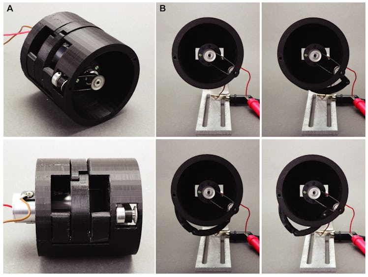 developed mechanical devices prototype