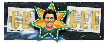 Mary G. Ross Google Doodle.