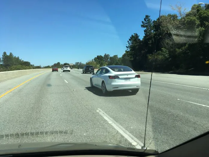 Pre Release Tesla Model 3 Spotted With Stunning Glass Roof Pre Release Tesla Model 3 Spotted With Stunning Glass Roof