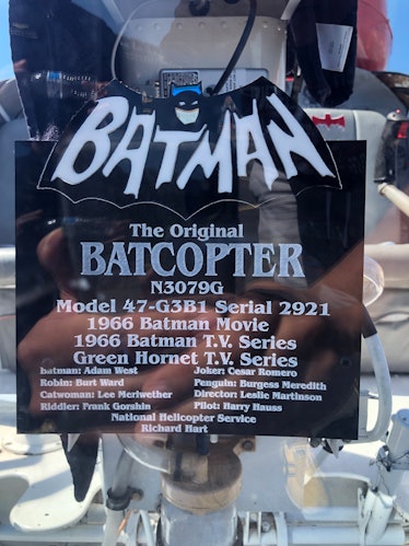 Batman Batcopter