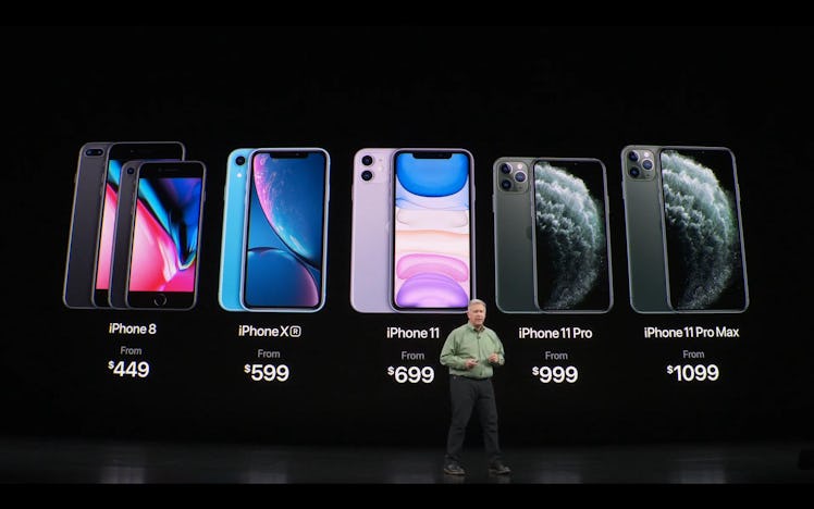 iPhone lineup.