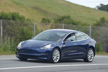 Tesla Model 3 spotted with design tweaks.