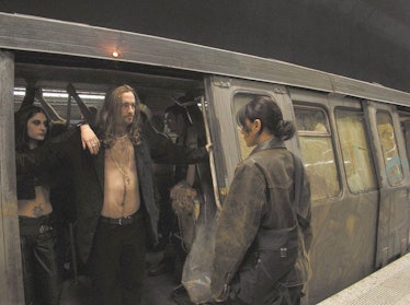 Train scene in "Hellraiser: Deader"